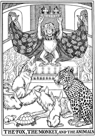 The Fox, the Monkey, and the Animals.