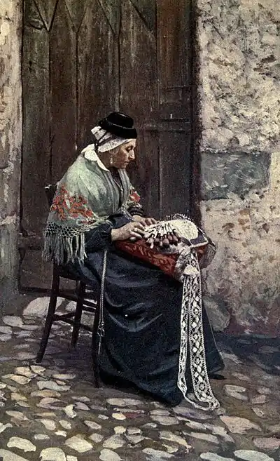 A Lacemaker, Le Puy - A book of the Cevennes.jpg