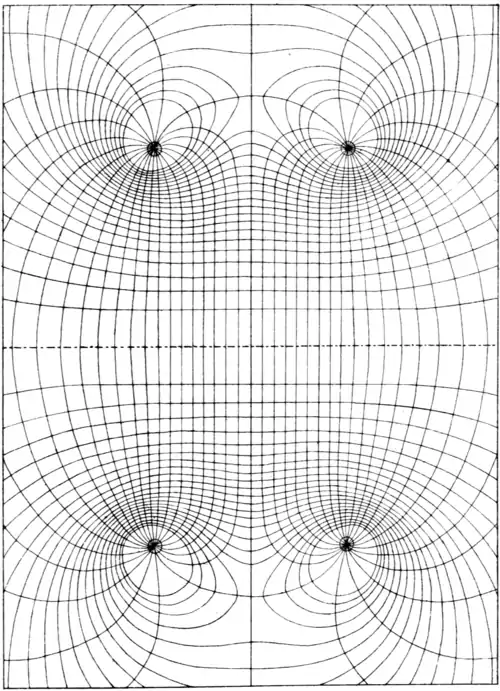 A Treatise on Electricity and Magnetism - Volume 2 Fig XIX.png