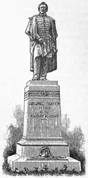Appletons' Thayer Sylvanus - statue.jpg