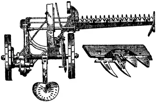 Britannica 1911 Hay - mower with blade detail.png