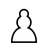 d2 white pawn