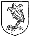 Fig. 459.—An eagle's leg erased à la quise.
