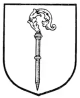 Fig. 528.—Crosier, or pastoral staff.