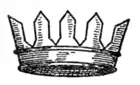 Fig. 660.—Crown vallary.