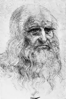 Da Vinci - masters of art 1901 - Portrait of da Vinci.png