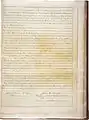 The last page of the Dawes Act.