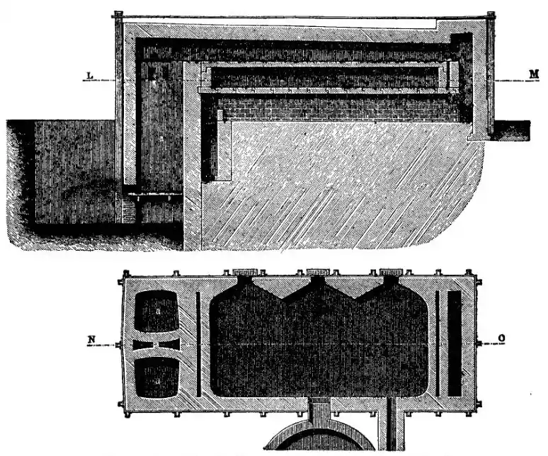 EB1911 Alkali manufacture Figs. 1. & 2. Salt-cake Furnace.jpg