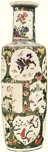 EB1911 Ceramics Plate VIII - Chinese (Famille Verte). K’ang-hsi.jpg