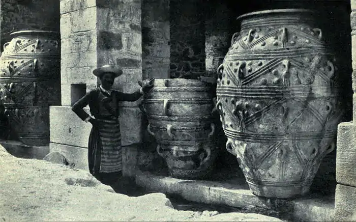EB1911 Crete - Palace of Cnossus - Large Oil-Jars in East Magazines.jpg