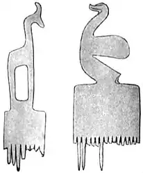 EB1911 Egypt - Earliest Art - Animals on Bone Combs.jpg