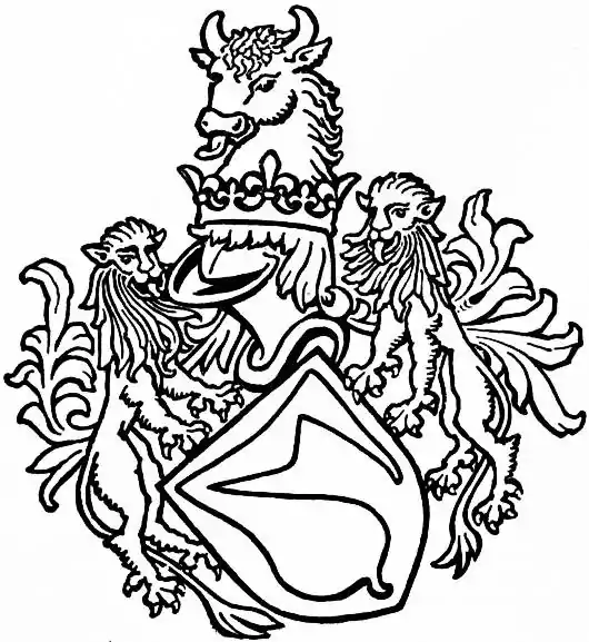 EB1911 Heraldry - Arms of William, Lord Hastings, from his seal (1477).jpg