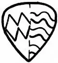 EB1911 Heraldry - Shield from seal of Robert de Pinkeny.jpg