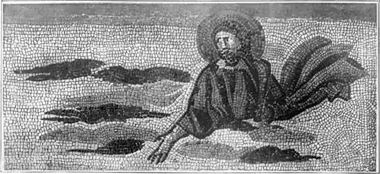 EB1911 Roman Art - Mosaic showing cloud and sky effects.jpg