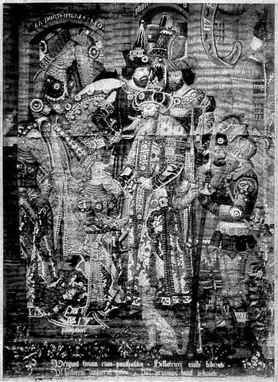 EB1911 Tapestry - Arrival of Queen Penthesilea at the court of King Priam.jpg