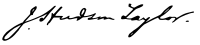 J. Hudson Taylor signature.svg