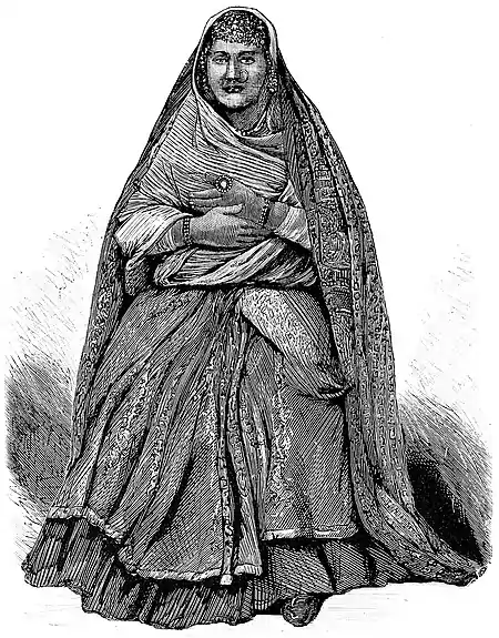 Land of the Veda - Lady of India in Full Dress.jpg
