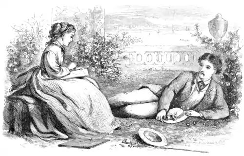 Little Women II - Frontispiece - AMY AND LAURIE.png