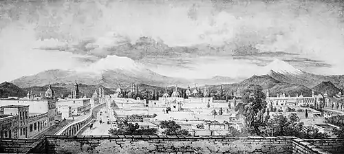MEX1827 V1 D008 From the Azotea of the House of His Majesty's Mission, San Cosme.jpg