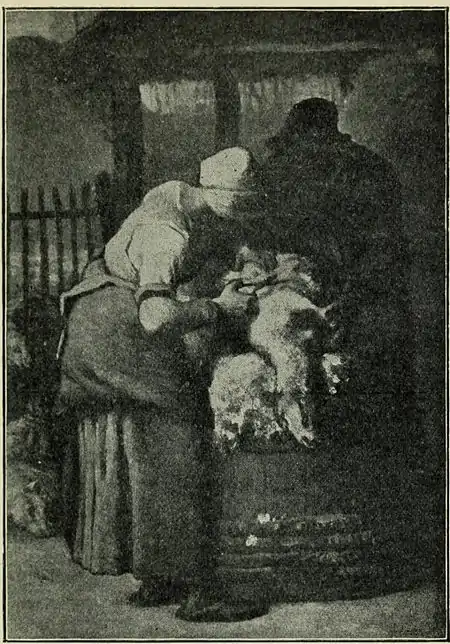 Millet by Romain Rolland - Woman Sheering Sheep.jpg