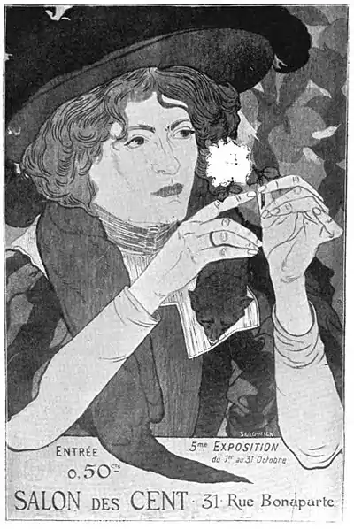 PP D145 poster by de feure for salon de cent exposition.jpg