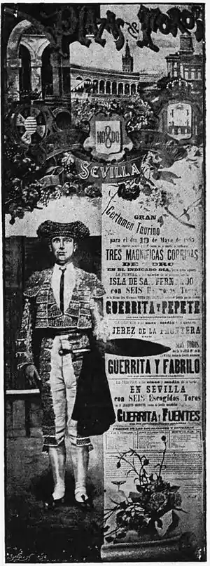 PP D349 poster advertising entertainment in seville spain.jpg