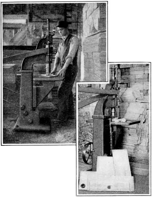 image of the man using the rails as wires for telephone