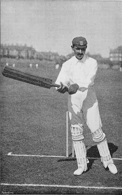 Ranji 1897 Frontispiece Ranjitsinhji hooking.jpg