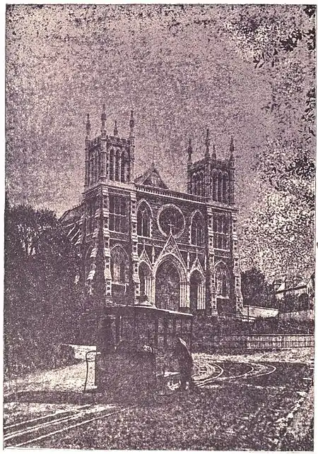 St. Joseph's Cathedral, Dunedin (Picturesque Dunedin).jpg