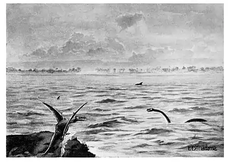 The Celestial Lake, page 299 (The Lost World, 1912).jpg