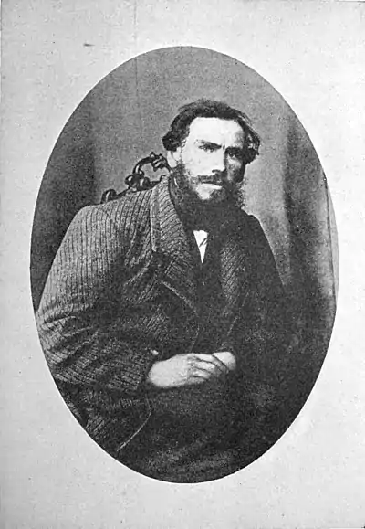COUNT L. N. TOLSTOÏ, 1862.
