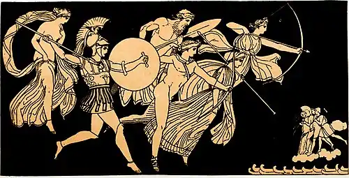 The Gods descending to battle.jpg
