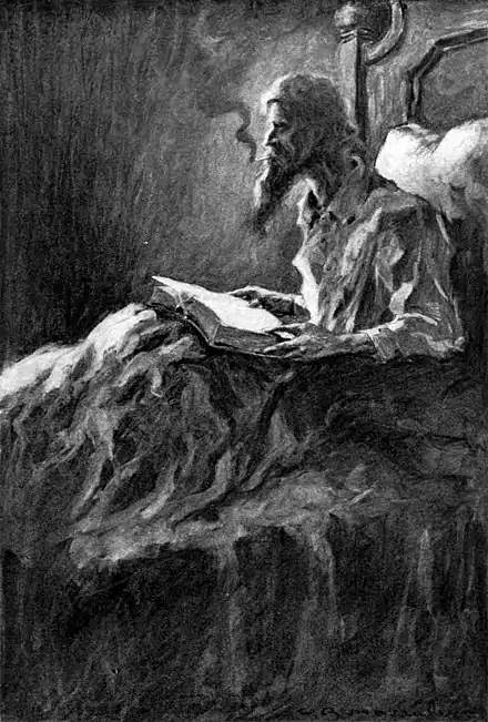 The Return of Sherlock Holmes 1905 - IT WAS A GAUNT, AQUILINE FACE WHICH WAS TURNED TOWARDS US.jpg