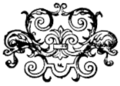 Symmetrical fleuron