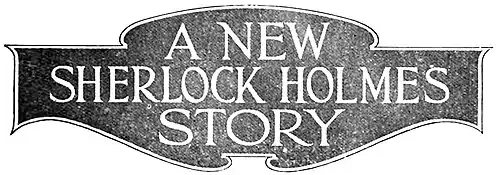 a new Sherlock Holmes story