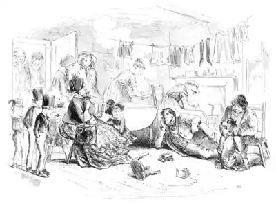 The Visit to the Brickmaker's, Bleak House (1852-3) plate.png