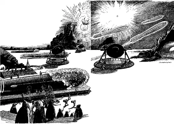 The star, like our own sun, was threatened by some enormous catastrophe, a titanic explosion.