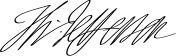 Signature of Thomas Jefferson