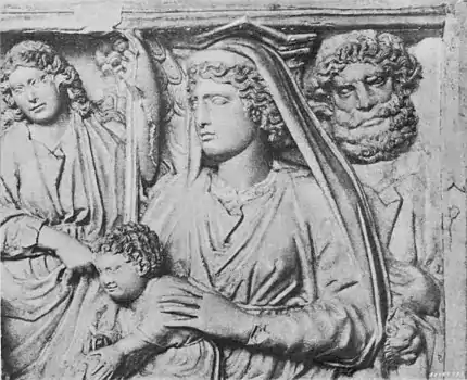Vda d018 adoration panel of the pulpit by giovanni pisano.jpg