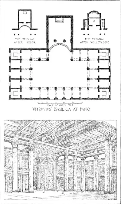 Vitruvius' Basilica at Fano