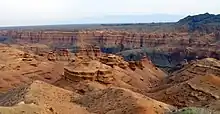 The view from Yellow Canyon lookout