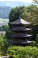Fukusenji Temple five-story pagoda