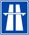 Toll road begins.