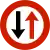 Give way to oncoming traffic (NO)