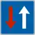 Oncoming traffic must give way