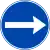 Right turn mandatory