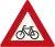 Caution - cyclists (NL)