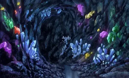 crystals underground