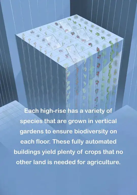 Crops in buildings