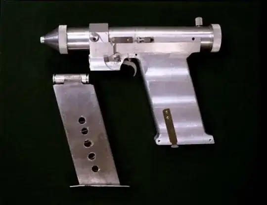 Soviet laser gun
